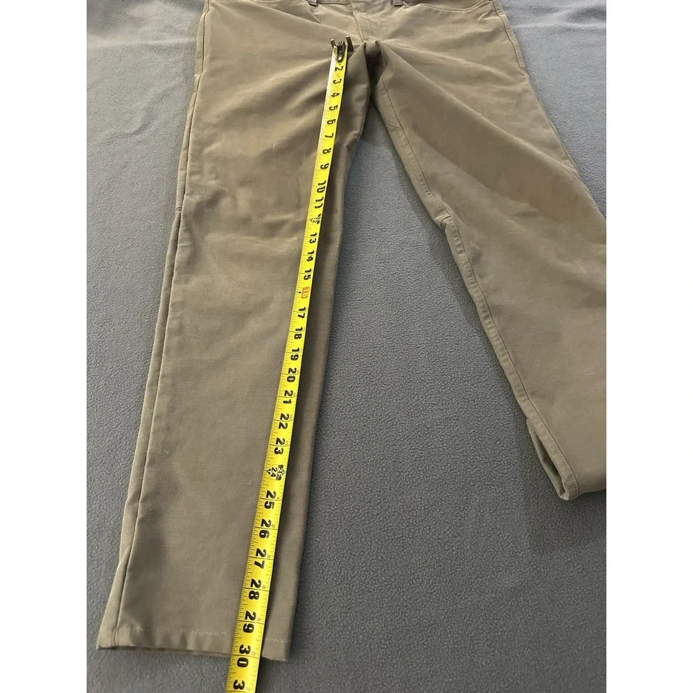 Lululemon Pants Men's 31x30 Brown Canvas Jeans 5 Pocket
